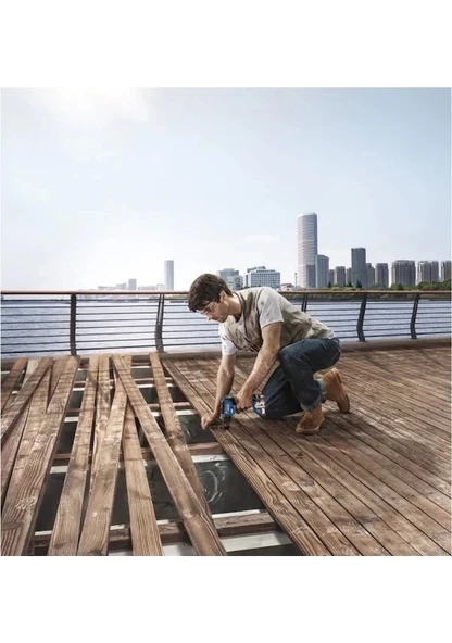 Bosch GSR 18V-50 2.0Ah Çift Akülü Delme Vidalama Makinesi - 06019H5000 - 4