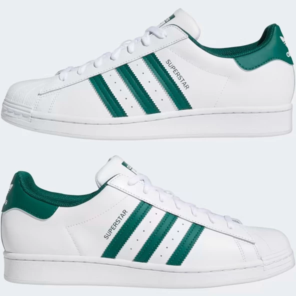 Adidas Superstar FY1577 Green Spor Ayakkabı - 5