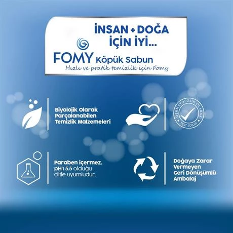 FOMY Classic Köpük Sabun 900 ml - 4