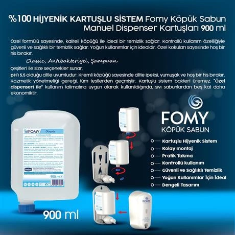 FOMY Classic Köpük Sabun 900 ml - 2