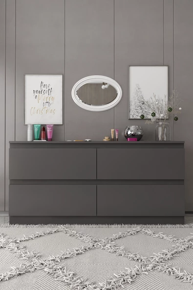 Givayo Mobilya SONYA KONSOL ANTRASİT 150 CM - 2