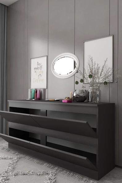 Givayo Mobilya SONYA KONSOL ANTRASİT 150 CM - 3