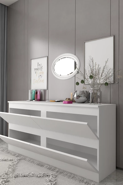 Givayo Mobilya SONYA KONSOL BEYAZ 150 CM - 3