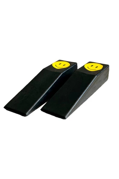 2li Plastik Emoji Kapı Altlığı Altı Stoperi Durdurucu