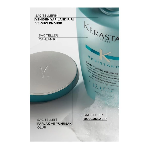 Kerastase Resistance Bain Force Architecte 1-2 Şampuan 250ml - 2