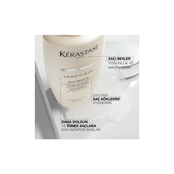 Kerastase Densifique Bain Densite Yoğunlaştırıcı Şampuan 250ml -UNISEX - Resim 2
