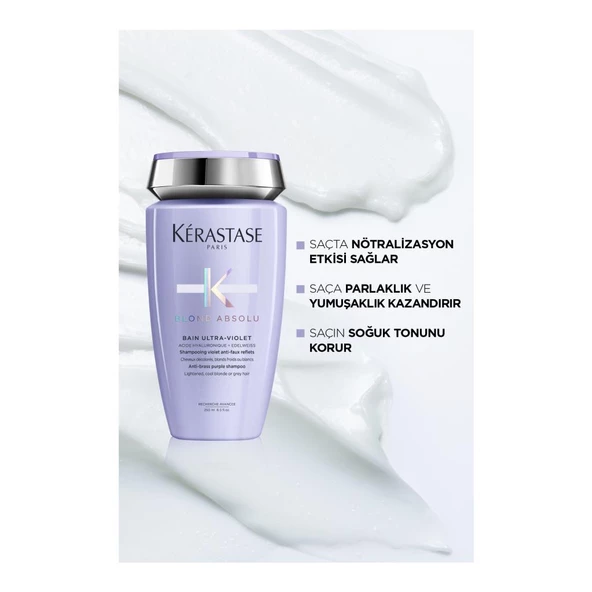 Kerastase Blond Absolu Bain Ultra Violet Şampuan 250 ml - 3