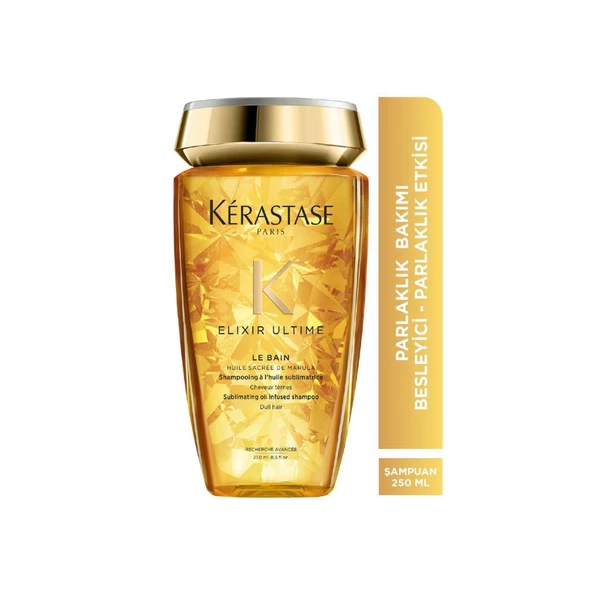 Kerastase Elixir Ultime Parlaklık Şampuanı - Le Bain 250 Ml