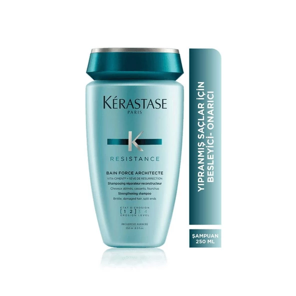 Kerastase Resistance Bain Force Architecte 1-2 Şampuan 250ml