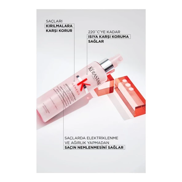 Kerastase Genesis Thermique Dökülme Karşıtı Koruyucu Sprey Krem 150 Ml - 3