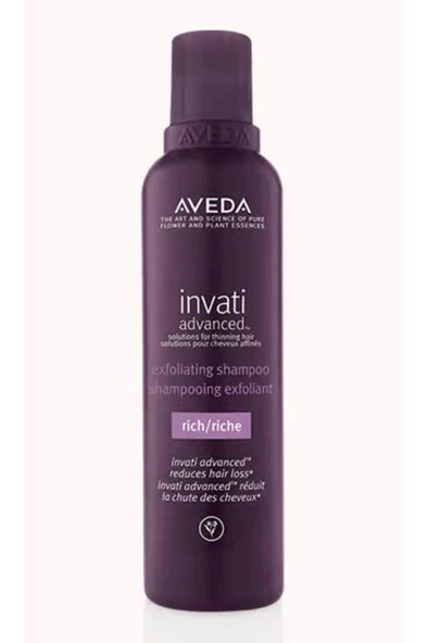 Aveda Invati Advanced Saç Dökülmesine Karşı Şampuan: Zengin Doku 200ml