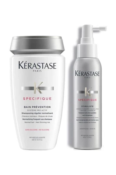 KERASTASE Specifique Bain Prevention Dökülme Önleyici Şampuan 250 ml + Sprey 125 ml 3474636391019