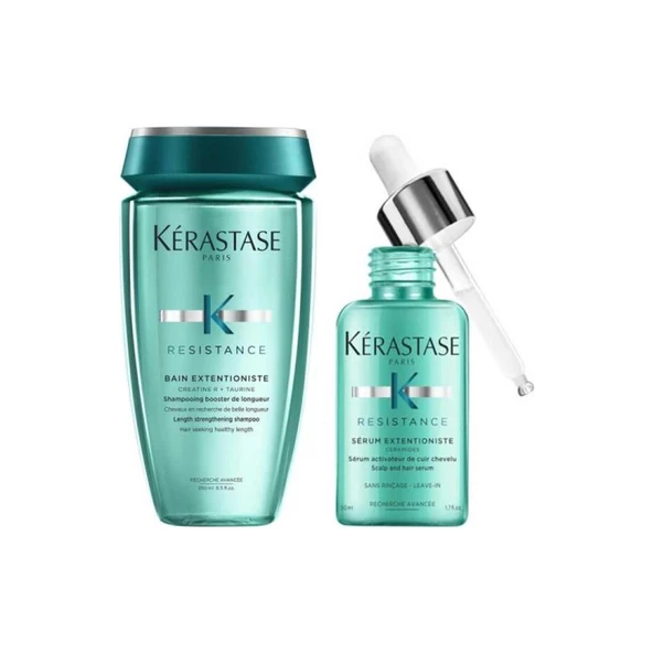 Kerastase Resistance Extentioniste Saç Uzatan Şampuan 250ML + Serum 50ML ürün görseli 1