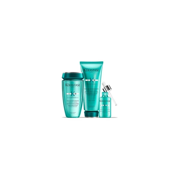 Kerastase Resistance Extensioniste Şampuan 250 ml Fondant Krem 200 ml Serum 50 ml ürün görseli 1