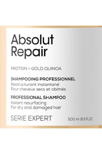 Serie Expert Absolut Repair Yıpranmış Saçlar Için Onarıcı Şampuan 500 Ml - 7