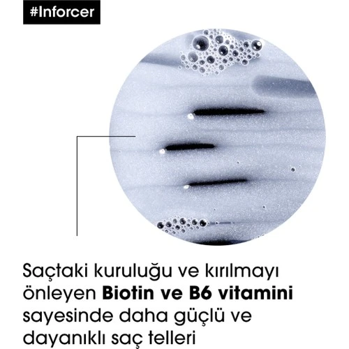 Loreal Professionnel Serie Expert Inforcer Kırılma Karşıtı Güçlendirici Şampuan 300 ml - Resim 6