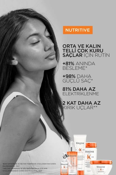 Kerastase Nutritive Nutritive Masquintense Riche Derin Besleme Sağlayan Yoğun Saç Maskesi 200 Ml 200 - 5