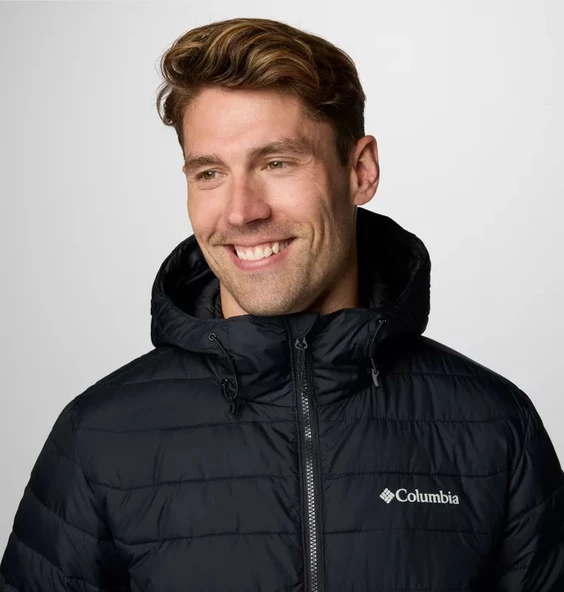 Columbia Men's Powder Lite™ II Hooded Erkek Mont WO6272 - Resim 5