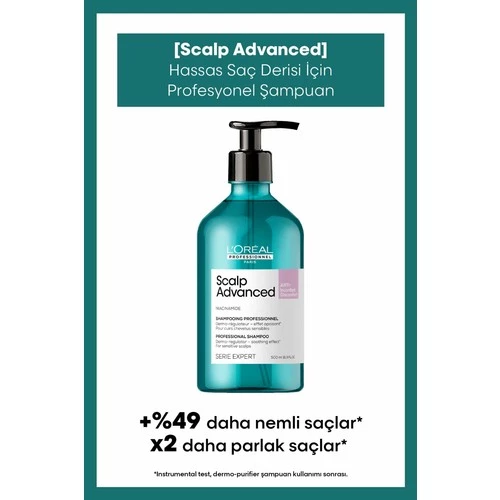 L'Oréal Professionnel Serie Expert Scalp Advanced Hassas Saç Derisi Için Profesyonel Şampuan 500 ml