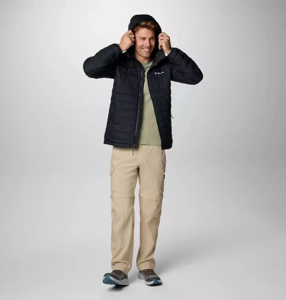 Columbia Men's Powder Lite™ II Hooded Erkek Mont WO6272 - Resim 3