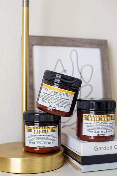 Naturaltech™ Nourishing Vegetarian Miracle Mask Saç Maskesi 250ml 8004608269151. - Resim 6