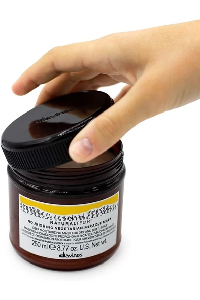 Naturaltech™ Nourishing Vegetarian Miracle Mask Saç Maskesi 250ml 8004608269151. - Resim 5