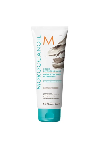 Moroccan Miracle -Color Deposit Mask Platinum 200ml - 3