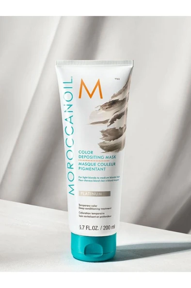 Moroccan Miracle -Color Deposit Mask Platinum 200ml - 2