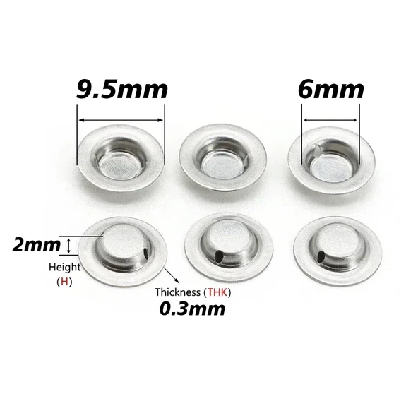 Powermaster 18650 Lityum Pil 9.5X6.0X2.0X0.3MM Pozitif Kutup Ucu (50Lİ PAKET) - 2