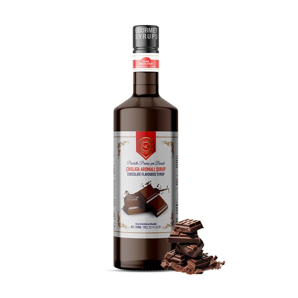 Nish Çikolata Aromalı Şurup 700 ML-P