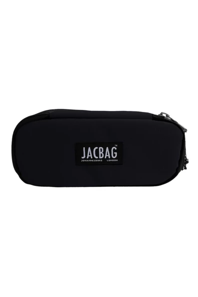 JAGBAG Oval Pencil Case-Oval Tip Geniş Iç Hacimli Siyah Kalem Kutusu Kalemlik - 2