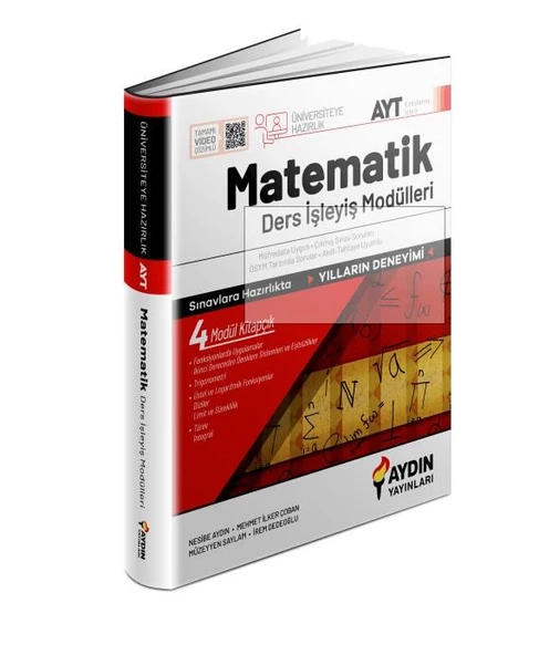 Aydın Yayınları AYT Matematik Ders İşleyiş Modülleri