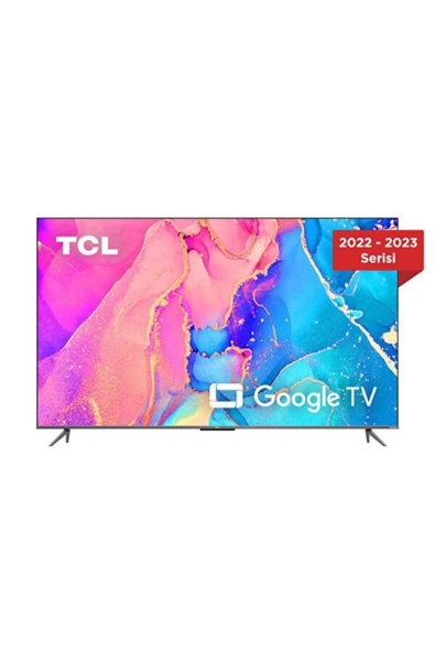 TCL 50C635 50" 127 Ekran Uydu Alıcılı 4K Ultra HD Google Smart QLED TV TV-C635 - Resim 6
