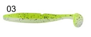 Captain 3516 Pukka Shad 9cm 7gr Levrek Silikonu 5'li Paket Suni Yem - 3