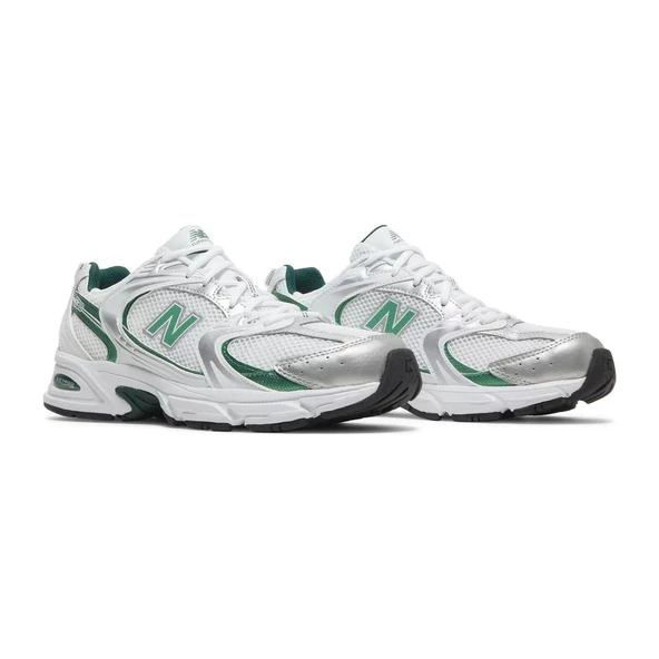 New Balance 530 White Nightwatch Green - 3