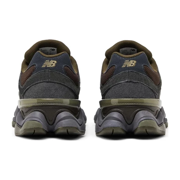 New Balance 9060 Blacktop Dark Moss - Resim 4