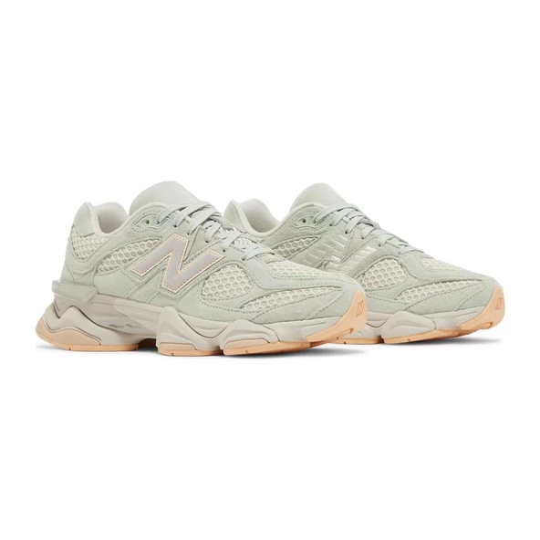 New Balance 9060 Silver Moss Green - 3