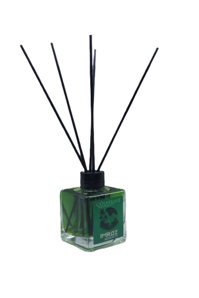 Bambu Çubuklu Oda Kokusu (IMROZ) 100 ML Cam Şişe - 2