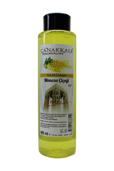 Mimoza Çiçeği Kolonyası - 400 Ml - (pet Şişe)