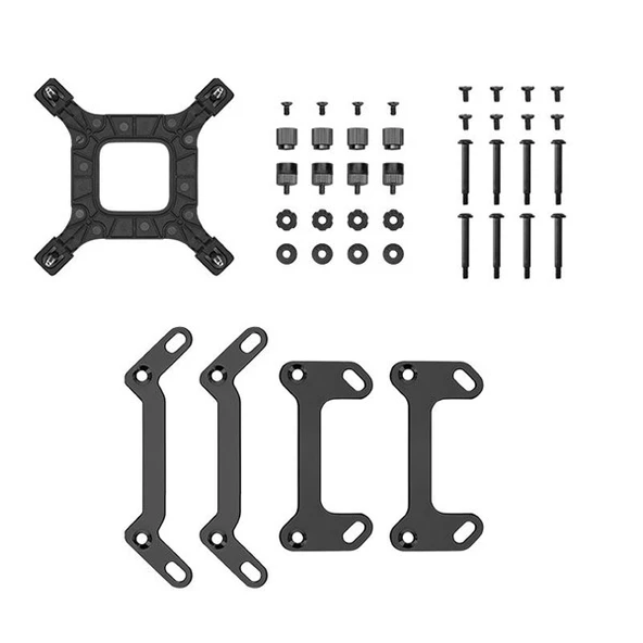 DEEPCOOL 240MM LD240 RGB AM5-1700P SIVI SOĞUTMA İŞLEMCİ FANI - Resim 5
