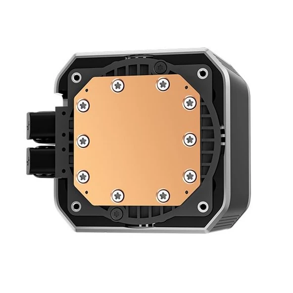 DEEPCOOL 240MM MYSTIQUE 240 ARGB LCD EKRANLI AM5-1700P SIVI SOĞUTMALI İŞLEMCİ FANI - Resim 2