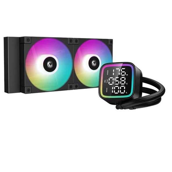 DEEPCOOL 240MM LD240 RGB AM5-1700P SIVI SOĞUTMA İŞLEMCİ FANI ürün görseli