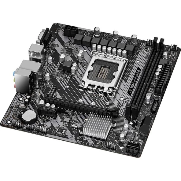 ASROCK H610M-HVS/M.2 R2.0 DDR4 HDMI PCIE 4.0 1700P MATX - 3
