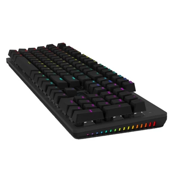 NORTH Shield Q Trk RGB Led / Mekanik Mavi Switch Siyah Gaming Klavye - 4