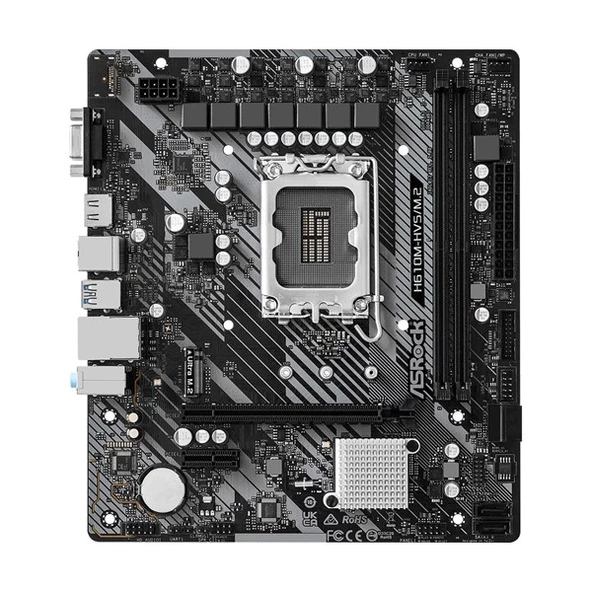 ASROCK H610M-HVS/M.2 R2.0 DDR4 HDMI PCIE 4.0 1700P MATX - 2