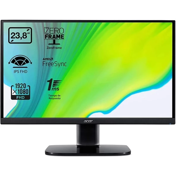 ACER 23.8" VA KA240Y UM.QX0EE.005 1MS 75Hz HDMI EV Ofis Tipi Monitör (1920 X 1080) ürün görseli