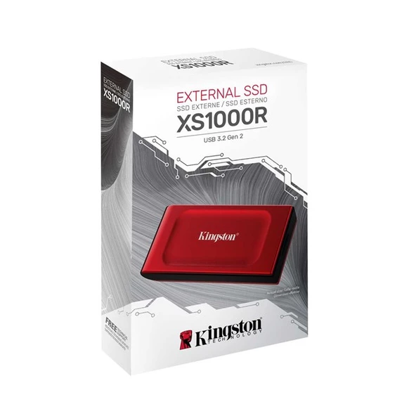 KINGSTON KNG 2TB Tasinabilir SSD SXS1000R/2000G - 3