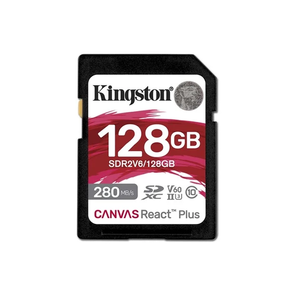 KINGSTON 128GB React+ SDXC SDR2V6/128GB - 2