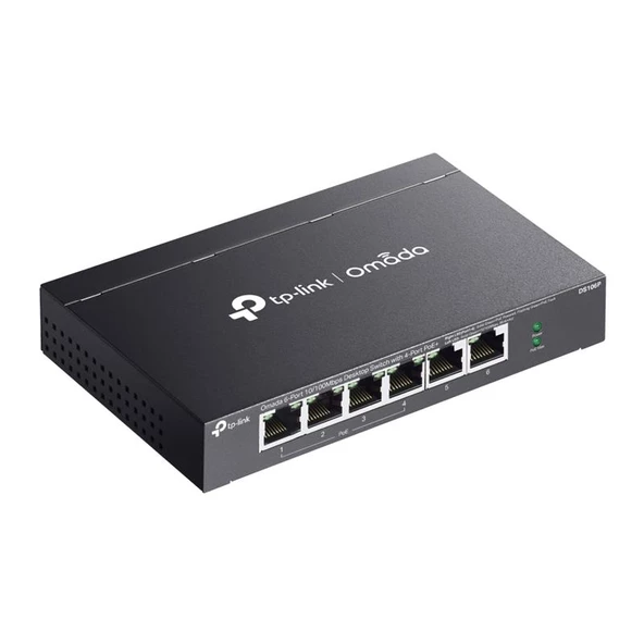 TP-LINK Omada DS106P 6 Port Yönetilemez Switch - 2