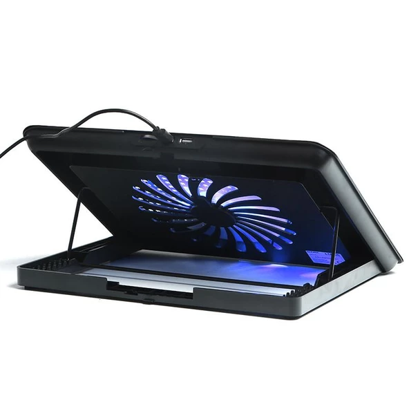 DARK LUNA DKACNBLNB 15.4 YUKSEKLIK AYARLI 2XUSB NOTEBOOK SOGUTUCU VE STAND - 3